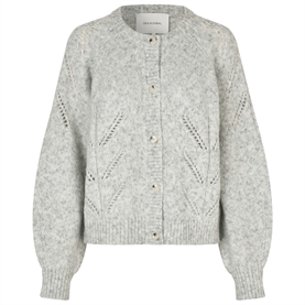 Dea Kudibal SamarDEA Strik Cardigan, Grey Melange
